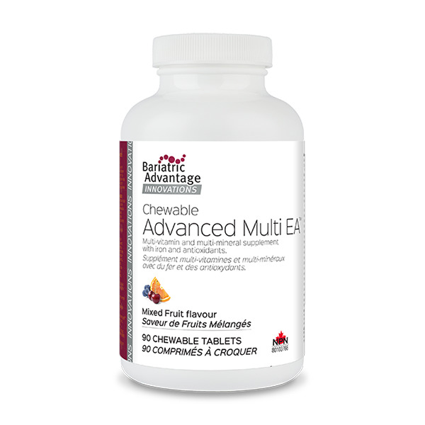 Chewable Advanced Ea Multi Mixed Fruit Bariatric Advantage Inc 5332